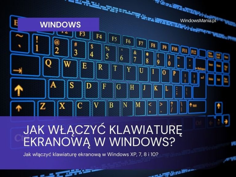 Jak Wlaczyc Klawiature Ekranowa W Windows 11 Images
