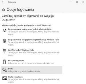 Jak ustawić i zmienić hasło w komputerze z Windows 10 - WindowsMania.pl